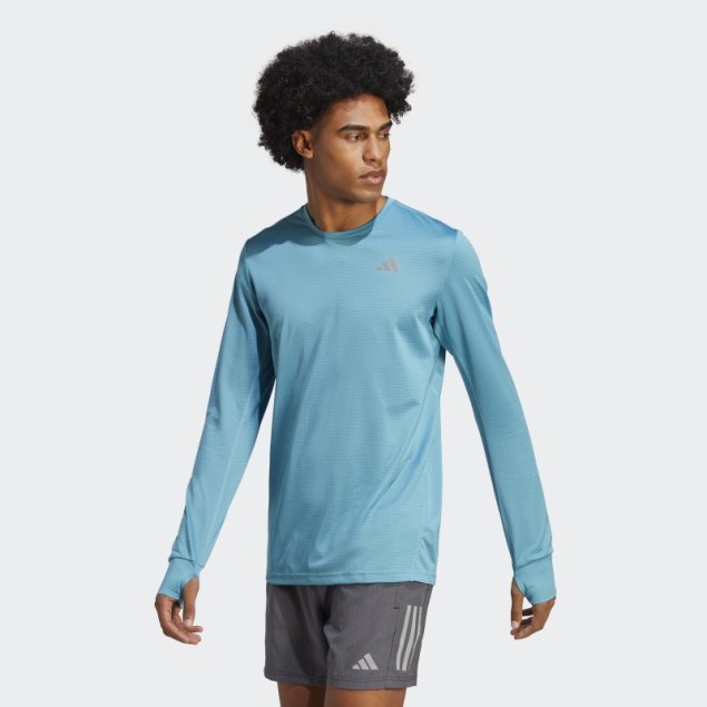 Camiseta De Manga Larga Own The Run Adidas Azul