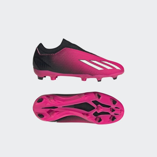 Rosa X Speedportal.3 Tacos De Fútbol Para Terreno Firme Sin Cordones Adidas