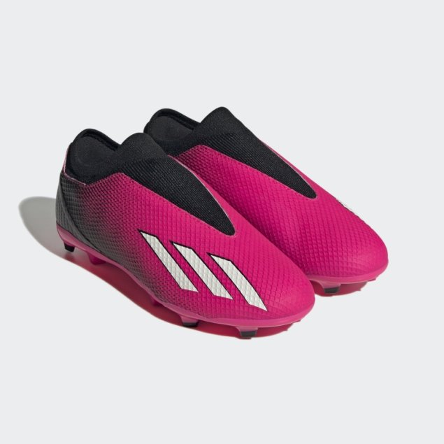 Rosa X Speedportal.3 Tacos De Fútbol Para Terreno Firme Sin Cordones Adidas