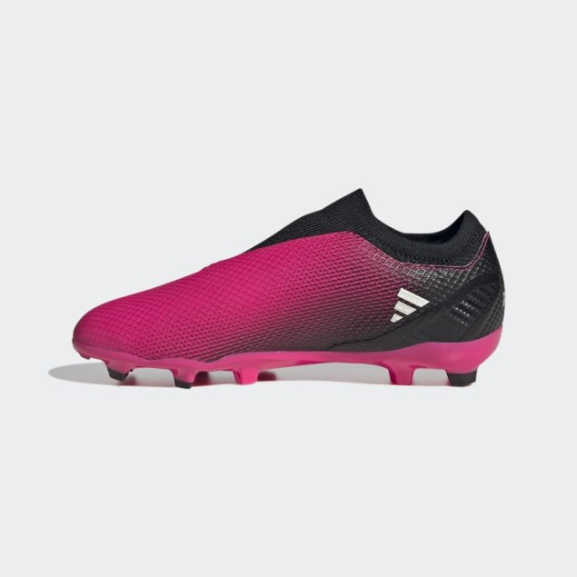 Rosa X Speedportal.3 Tacos De Fútbol Para Terreno Firme Sin Cordones Adidas