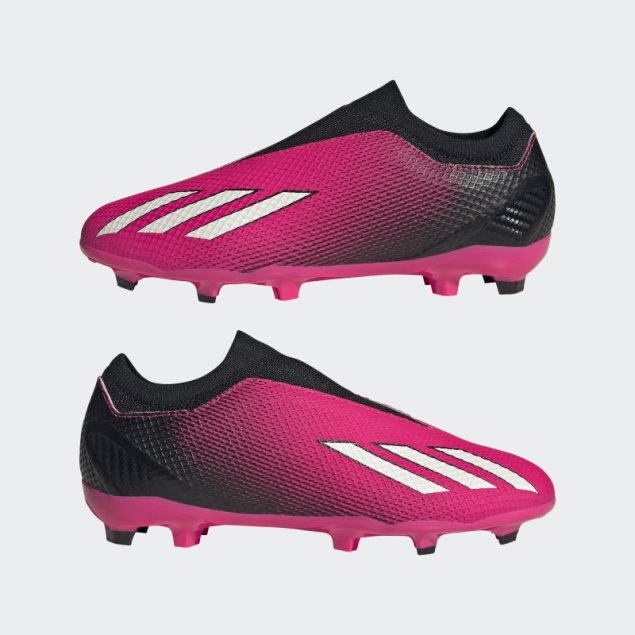 Rosa X Speedportal.3 Tacos De Fútbol Para Terreno Firme Sin Cordones Adidas