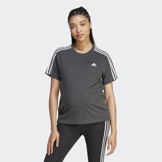Camiseta Premamá Adidas Negra Melange