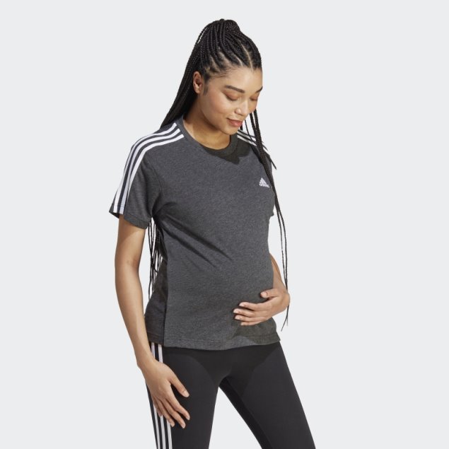 Camiseta Premamá Adidas Negra Melange