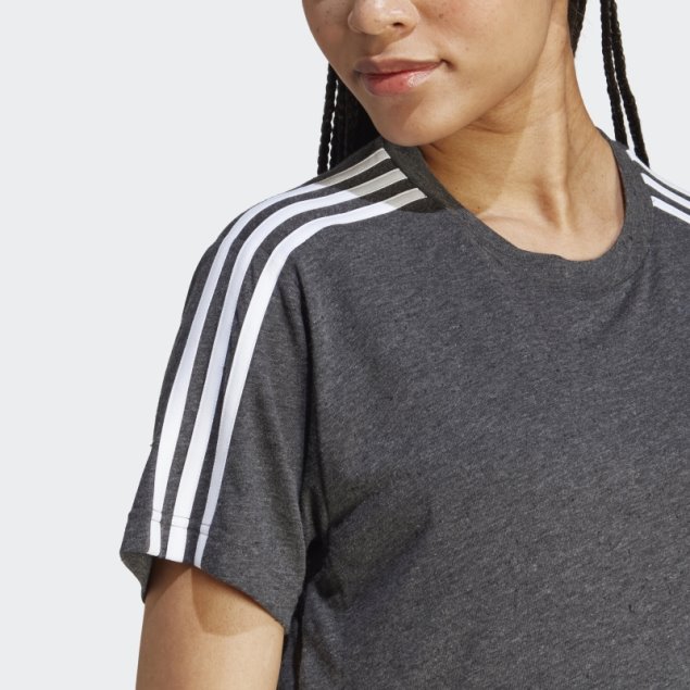 Camiseta Premamá Adidas Negra Melange