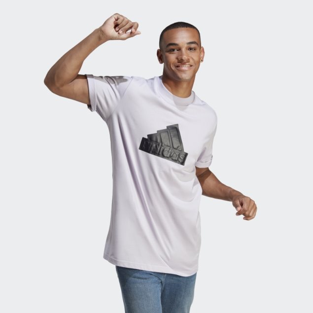 Adidas Silver Amanecer Iconos Del Futuro Insignia De Camiseta Deportiva