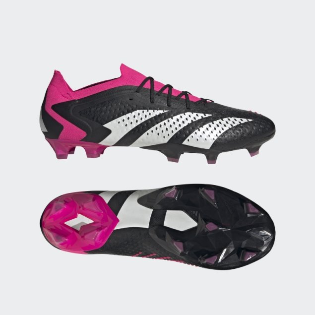 Negro Adidas Predator Precision.1 Botas Bajas Para Terreno Firme