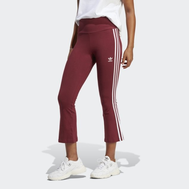 Rojo Adicolor Classics 3 Rayas 7/8 Leggings Adidas
