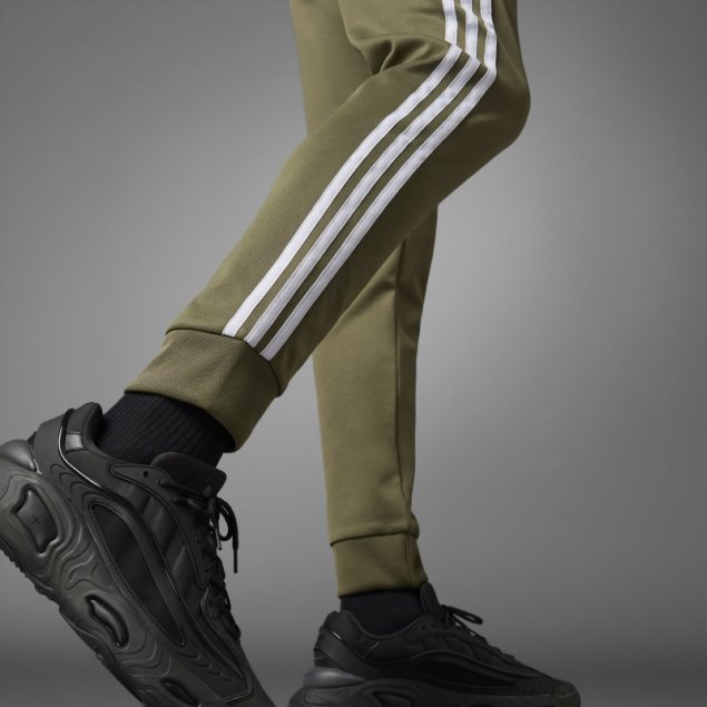 Pantalones De Chándal Adidas Adicolor Classics Sst Verde Oliva