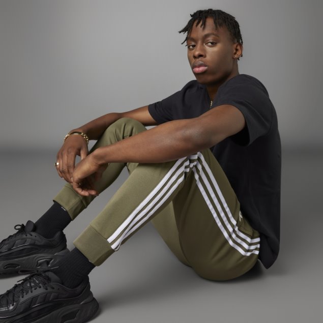 Pantalones De Chándal Adidas Adicolor Classics Sst Verde Oliva