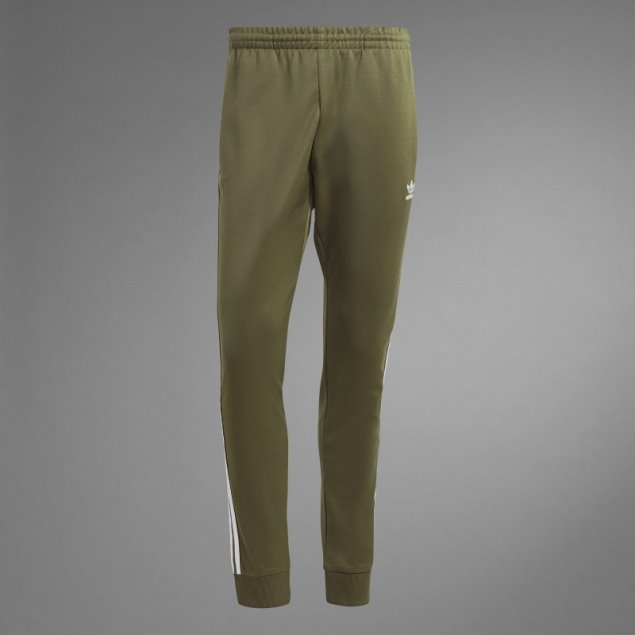 Pantalones De Chándal Adidas Adicolor Classics Sst Verde Oliva