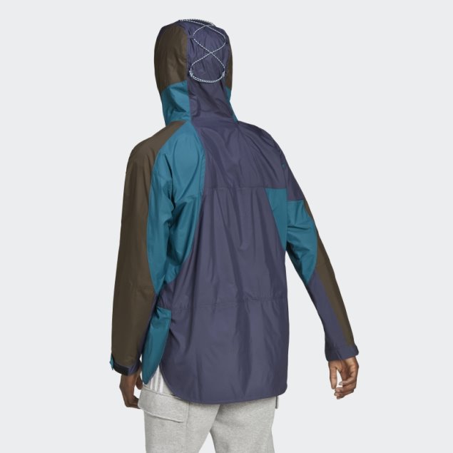 Azul Marino Adidas Adventure Squamish 93 Loop Cortavientos Moda