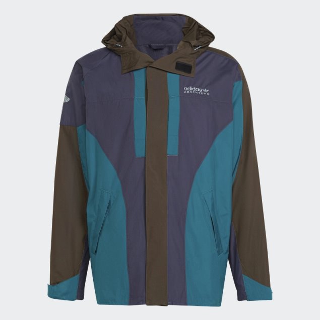 Azul Marino Adidas Adventure Squamish 93 Loop Cortavientos Moda