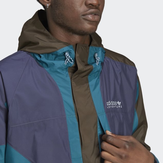 Azul Marino Adidas Adventure Squamish 93 Loop Cortavientos Moda