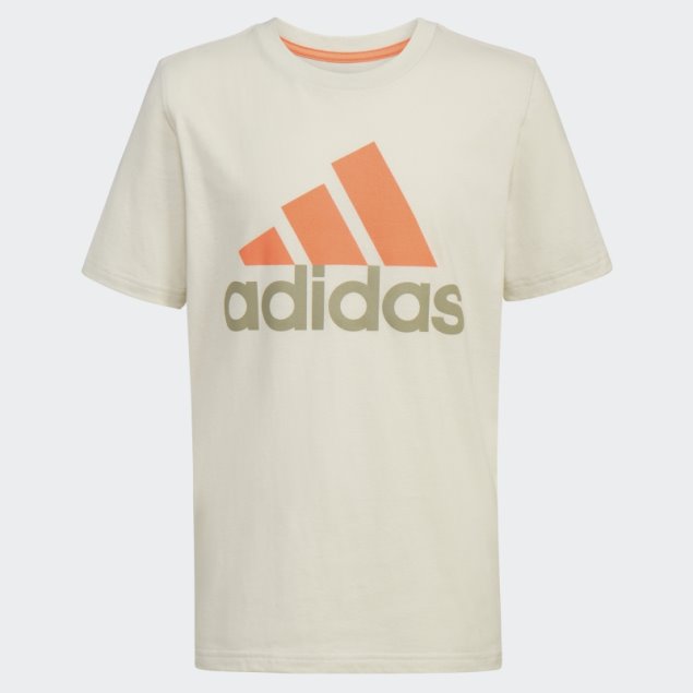 Camiseta De Aluminio Adidas Con Insignia De Deporte En Dos Tonos