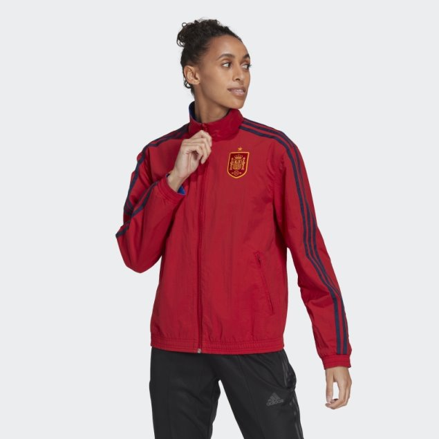 Chaqueta Himno España Adidas Roja
