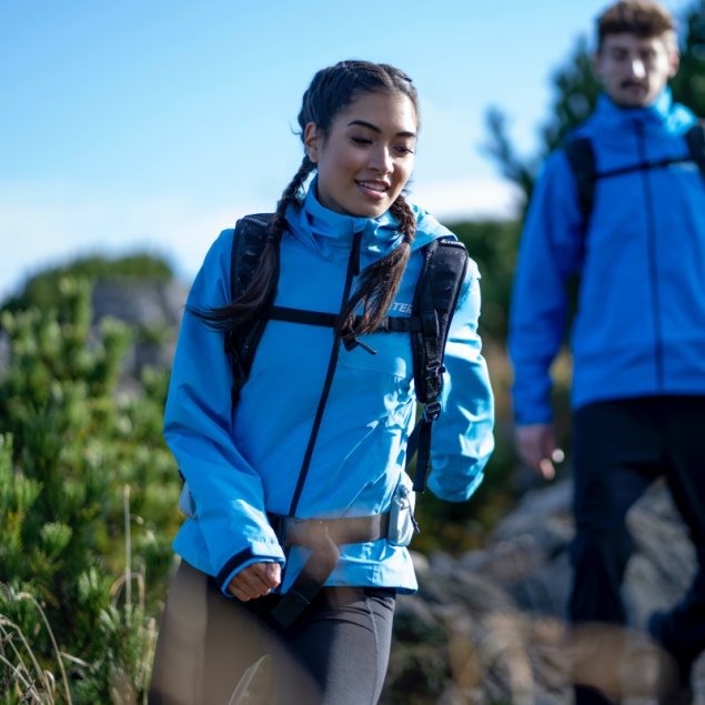 Chaqueta Impermeable De Dos Capas Adidas App Sky Rush Terrex Multi Rain.rdy Primegreen
