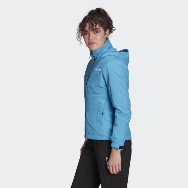 Chaqueta Impermeable De Dos Capas Adidas App Sky Rush Terrex Multi Rain.rdy Primegreen