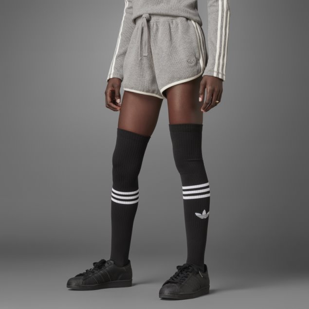 Core Heather Adidas Versión Azul Waffle Shorts