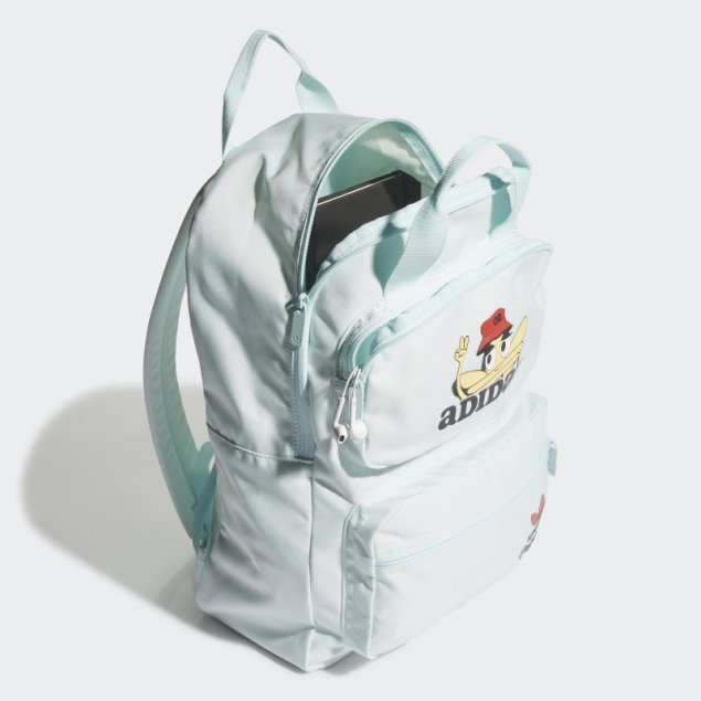 Mochila Adidas Fun Trefoil Bidireccional Azul