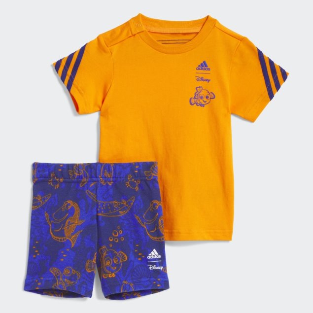 Camiseta Adidas Bahia Naranja Buscando A Nemo