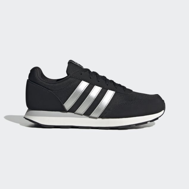 Negro Adidas Run 60s 3.0 Estilo De Vida Zapatos Para Correr