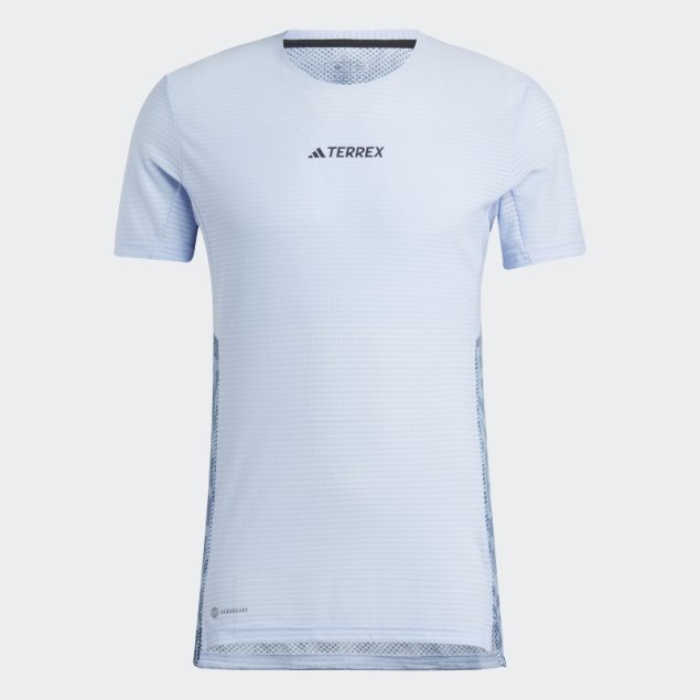 Adidas Terrex Agravic Pro Trail Running Camiseta Azul Amanecer