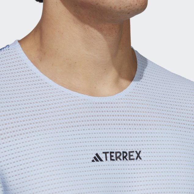 Adidas Terrex Agravic Pro Trail Running Camiseta Azul Amanecer