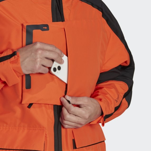 Adidas Terrex Xploric Rain.rdy City Chaqueta Naranja