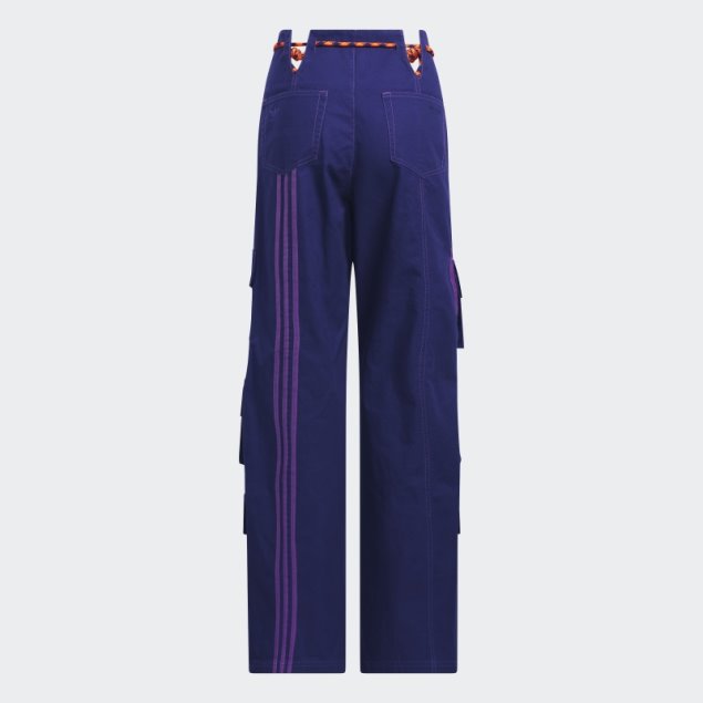Joggers Cargo De Sarga Adidas Añil