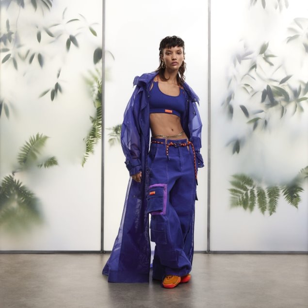 Pantalones Cargo De Sarga Adidas índigo