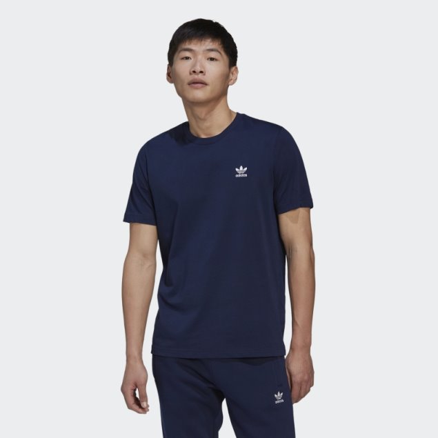Camiseta Adidas Night Indigo Adicolor Essentials Trefoil