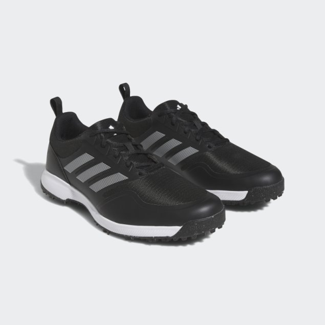 Negro Adidas Tech Response Sl 3.0 Zapatos De Golf Anchos