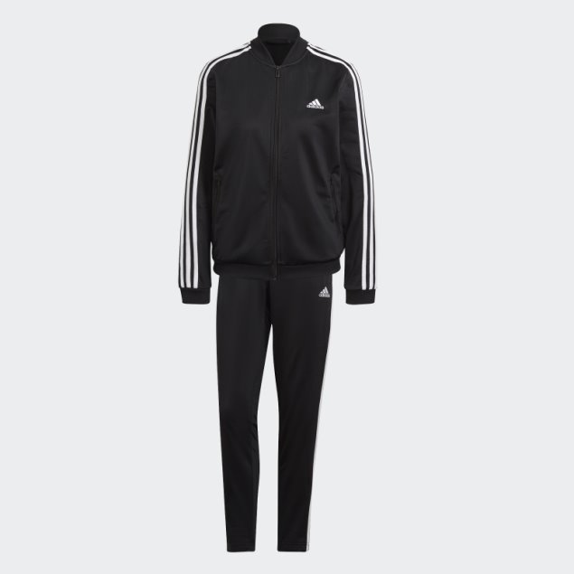 Moda Adidas Essentials Chándal De 3 Rayas Blanco