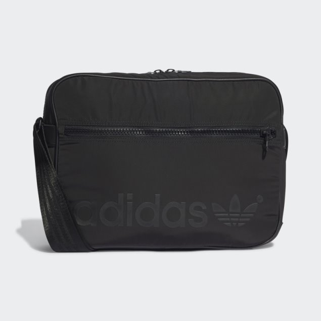 Bolsa De Avión Versión Azul Negro Adidas