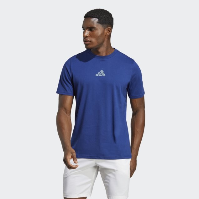 Camiseta Adidas Tennis Azul Victoria