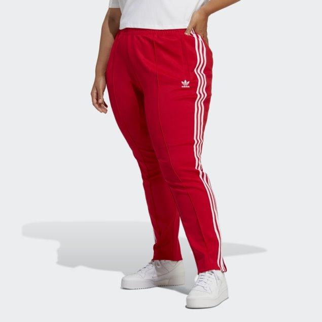 Pantalones Deportivos Adidas Adicolor Sst (tallas Grandes) Escarlata