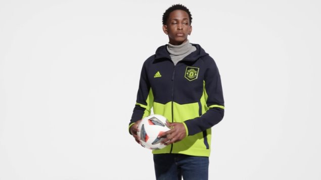 Chaqueta Adidas Manchester United Himno Tinta