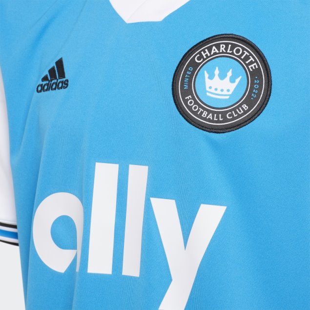Camiseta Charlotte Fc 22/23 Primera Equipación Adidas Azul