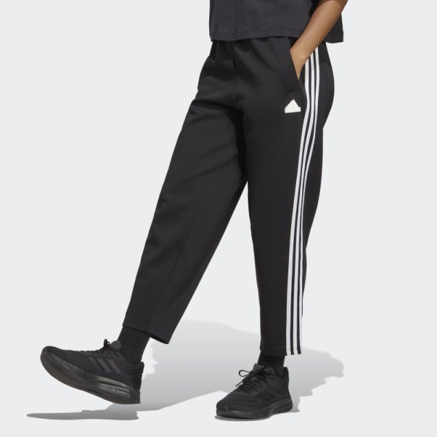 Pantalones Negros De 3 Rayas Con íconos Del Futuro Adidas