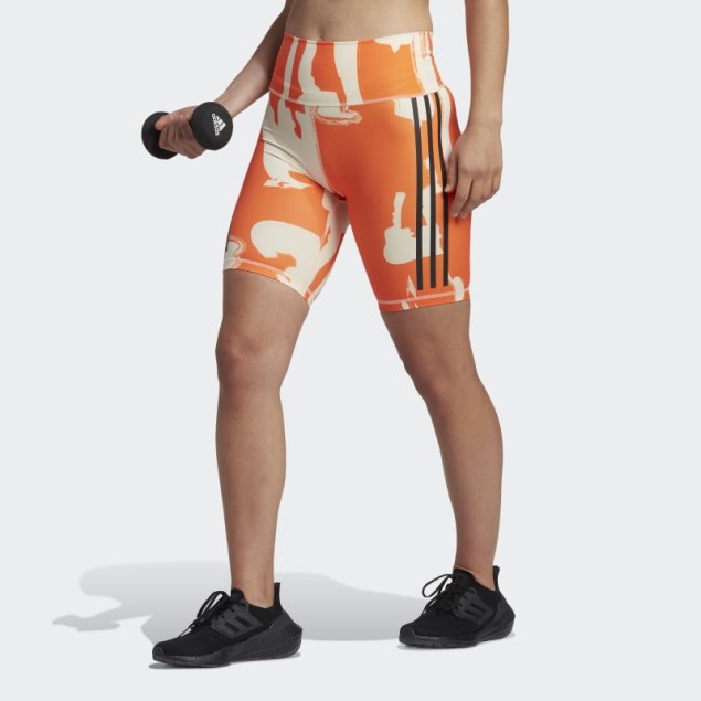 Shorts Ciclistas Adidas Ecru Tint Thebe Magugu
