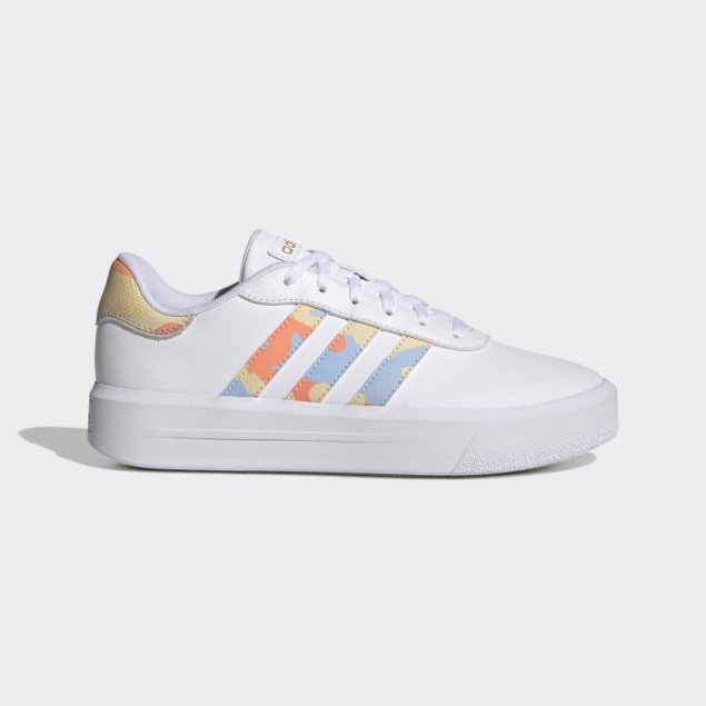 Adidas Court Plataforma Zapatos Blanco