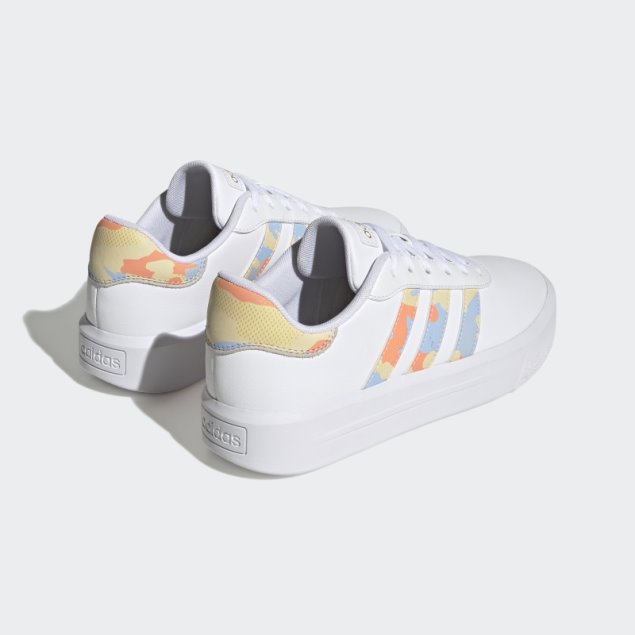 Adidas Court Plataforma Zapatos Blanco