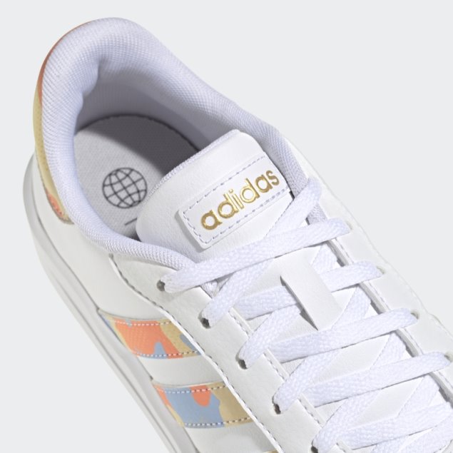 Adidas Court Plataforma Zapatos Blanco