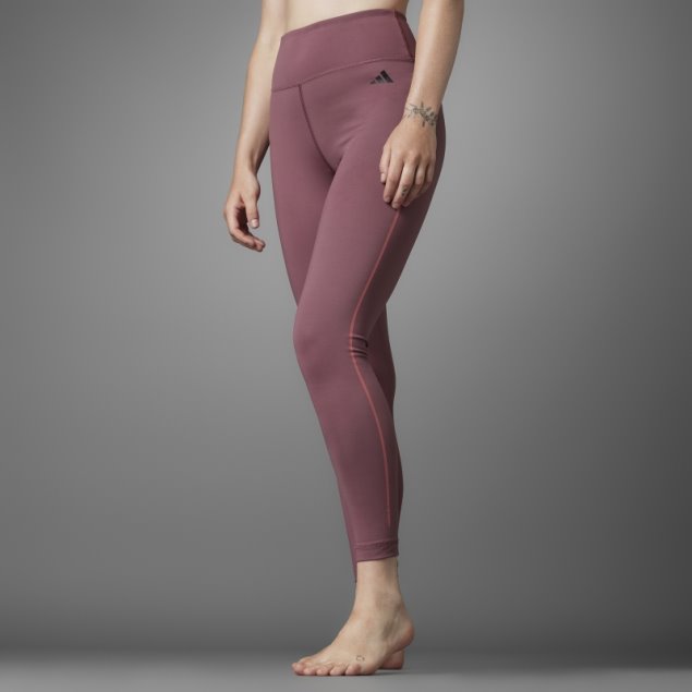 Leggings Burdeos Adidas Authentic Balance Yoga 7/8