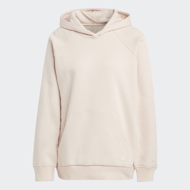 Adidas All Szn Fleece Boyfriend Sudadera Con Capucha Cuarzo