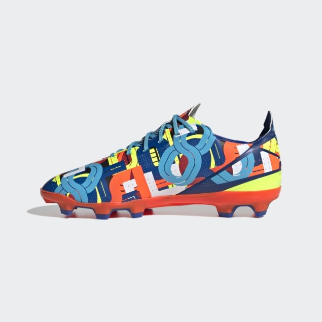 Botas De Fútbol Para Terreno Firme Adidas Gamemode Cyan