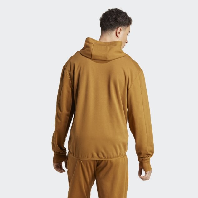 Adidas Yoga Base Training Aeroready Sudadera Con Cremallera Completa Bronce