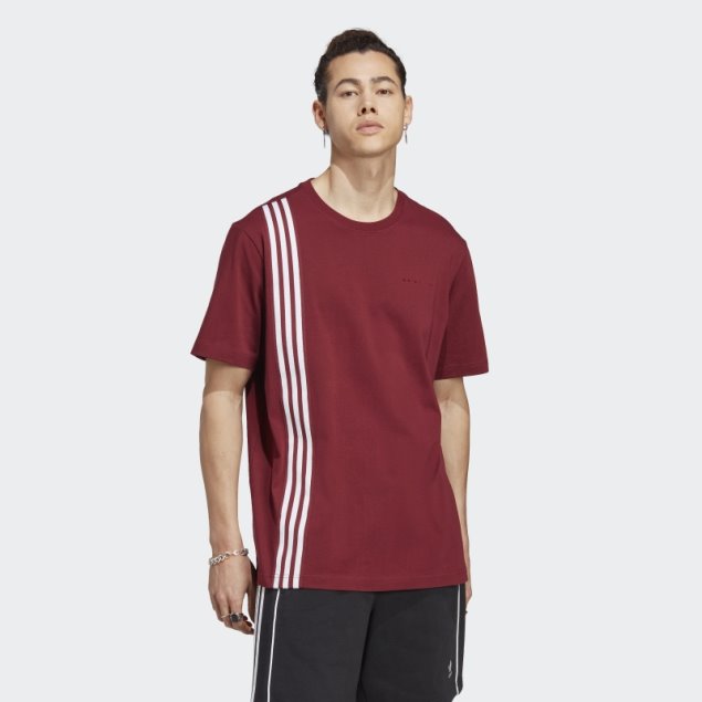 Camiseta Roja De Manga Corta Adidas Rifta Metro