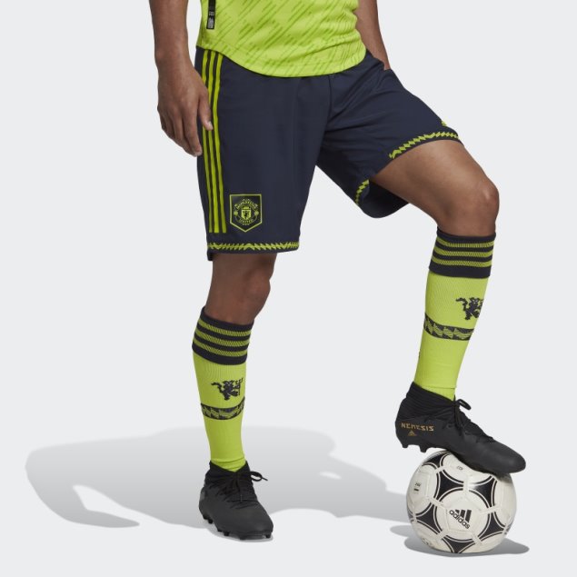 Adidas Manchester United Tercero Auténtico Pantalones Cortos De Tinta