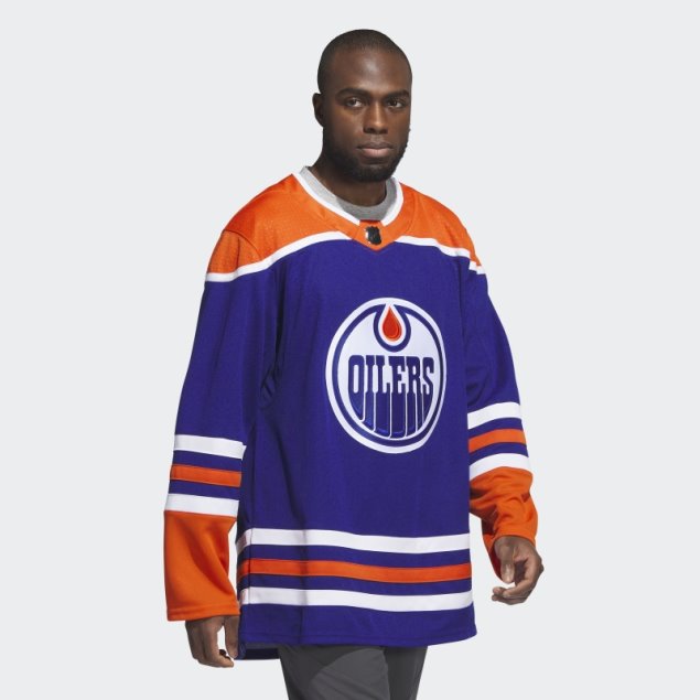 Oilers Home Autentica Camiseta Royal 08 Ccm-sld Adidas
